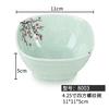 Vajilla de Restaurante Chino, Bol Rojo Noche Nevada para Fideos, Bol Grande Especial para Fideos, Bol Pequeño, Bol de Sopa Comercial de Melamina, Bol de Arroz, Bol de Imitación Porcelana