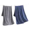 Toalla de baño grande de coral para hombre, tamaño grande, toalla de playa de secado rápido para natación y fitness, absorbente y de secado rápido, toalla de playa ponible