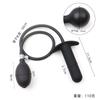 Nuevo Enchufe Anal Inflable Cilíndrico de Punta de Pagoda Expansor Anal Inflable para Masturbación en el Patio Trasero Enchufe de Crisantemo Juguete Sexual Alternativo
