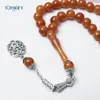 45 Piezas de Cuentas de Oración de 10*10mm, Pulsera de Estilo de Oriente Medio con Cuentas de Oración de Aleación en la Parte Inferior, Cuentas de Oración para Cocinar, Pulsera de Cuentas de Alabanza