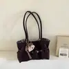 Bolso de Hombro Cruzado con Estampado de Leopardo Casual Estilo Coreano para Mujer 2026 Nuevo de Gran Capacidad Versátil para el Trabajo y el Viaje