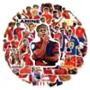 60 Pegatinas impermeables de la estrella de la Copa del Mundo Yamal, mercancía de jugador de fútbol, pegatinas para agendas y fundas de teléfono, al por mayor