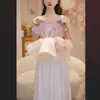 Vestido de Princesa para Niña Verano Nuevo Estilo Dulce Vestido con Lazo Vestido de Verano para Bebé Vestido para Fiesta de Cumpleaños Dopamina