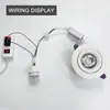Sonda infrarroja de cuerpo humano con tiempo ajustable, sensor PIR oculto para cuerpo humano, interruptor sensor de cuerpo humano