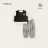 Conjunto Outono e InvernoOferta Especial: Sem devoluções ou trocas. Conjunto de Três Peças para Bebê, Conjunto de Duas Peças para Crianças, Roupa para Recém-Nascidos