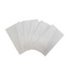 Bolsas de Papel Kraft Blanco Personalizadas, Bolsas Selladas por el Centro, Ecológicas, Biodegradables, Semitransparentes, Boca Plana, Libres de Plástico, Empaque Recubierto de Cera, Papel Glassine