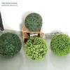 Plantas Artificiais Esféricas Decorativas de Plástico para Interiores, Teto de Restaurantes, Vitrines e Paisagismo, Bolas Densas de Grama Artificial de Milão