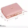 Nueva cartera para mujer, monedero corto, estilo coreano, estudiante, mini, lindo, plegable, pequeño, tarjetero multi-tarjeta, moda