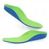 Plantillas correctoras para pies planos infantiles para niños y niñas, soporte de arco ortopédico para pronación medial y piernas en X