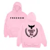 Sudadera con capucha de homenaje a Charlie Kirk Libertad para Mujeres y Hombres, Suéter de Nueva Estética, Sudadera de Manga Larga de Otoño, Ropa Deportiva de Calle