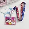 Serie H Crayon Shin-chan Lanyard Largo Transparente Retráctil Hebilla de Fácil Extracción Portatarjetas de Identificación Tarjeta de Estudiante Tarjeta de Metro Portatarjetas de Autobús ID de Trabajo
