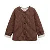Comercio Exterior Mayorista Europeo y Americano Otoño e Invierno 2025 Moda Nueva Tops Holgados para Mujer y Chaquetas de Algodón