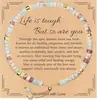 Pulsera cruzada transfronteriza de Amazon europea y americana con cuentas de amatista y ojo de tigre amarillo, pulsera ajustable, regalo sorpresa