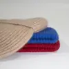 Moda Otoño e Invierno Sombreros Cálidos de Gama Alta 100% Cachemir Puro Sombrero de Punto Sombrero de una Sola Pieza Sin Costuras para Hombres y Mujeres