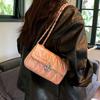 Bolso de Cadena de Diamantes para Mujer 2026 Nuevo Diseño de Nicho Sensación de Alta Gama Versátil de Verano Pequeño Cuadrado para Hombro o Cruzado
