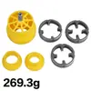 Extractor de Hilo Roto para Válvula de Ángulo de Grifo Transfronterizo 4 Puntos 6 Puntos 1 Pulgada Universal Multiespecificación Mango Hexagonal Extractor de Hilo Roto