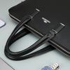 Venta al por mayor de fábrica nuevo negocio personalizado bolso de mano para hombre bandolera doble cremallera Canguro Maletín para hombre
