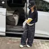 Conjunto de Sudadera con Capucha para Niñas Otoño 2026 Nuevo Estilo Ropa de Otoño para Niños Casual Niños Grandes Pantalones de Pierna Ancha a Cuadros Conjunto de Dos Piezas