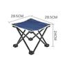 Silla plegable para exteriores, taburete portátil, taburete para el hogar, silla de camping, banco de dibujo, equipo de viaje autónomo para acampar