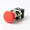 Botão de Parada de Emergência XB2-BS545C Cabeça Cogumelo Parada Automática Gire para Resetar 1 Normalmente Aberto 1 Normalmente Fechado