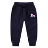 Ropa para niños pantalones para niños ropa de otoño pantalones deportivos gruesos para niños pantalones otoño e invierno Cerdo de dibujos animados pantalones casuales moda