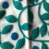 Tejido Jacquard de Lana Tricotado Tridimensional Tejido Jacquard Ropa Chaqueta Falda Tela Zapatillas Hechas a Mano Ingredientes DIY
