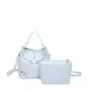 Bolsa de Mão Estilo Coreano para Mulheres, Novo Estilo Fresco de Verão 2026 Conjunto de Duas Peças Bolsa de Ombro, Bolsa Transversal Estilo Balde para o Dia a Dia