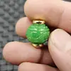 Cuentas de Linterna con Patrón Verde Jade, Colgantes de Jade, Verdes Claros, Verdes Ricos, Morados y Pulseras y Collares Multicolor