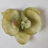 Flor Simulada Cabeza de Flor Phalaenopsis Tela No Tejida Orquídea Mariposa Tocado Flor Falsa Decoración de Bolsa Flor de Seda Boda Caja de Dulces Cabeza de Flor