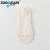 Calcetines tobilleros de encaje con suela de algodón para mujer, calcetines finos de verano antibacterianos transpirables de corte bajo antideslizantes invisibles para mujer, al por mayor