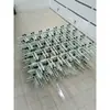 Grelha para Capela de Exaustão Rack Sintético para Gabinete de Exaustão Rack de Fixação de Tubos de Duas Fileiras Material de Aço Inoxidável Material de Haste de Fibra de Vidro