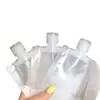 Bolsa portátil para dispensar líquidos de viagem, bolsa dispensadora de viagem, bolsa portátil espessa de viagem, frasco dispensador de cosméticos, bolsa com bico