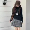 Top Básico de Cuello Alto Versátil Nuevo para Niñas Otoño e Invierno para Niños Medianos y Grandes Estudiante Invierno Térmico Polar Cálido Ropa Interior Top al por Mayor