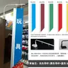 Tira Guía de Zona de Estantería de Supermercado Señalización de Bandera Canal Imán Gancho Señal de Exhibición POP PVC Tira Colgante de Clasificación