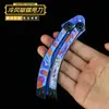 Escape del metro Peace Jy Frente Frío Periférico Cuchillo Mariposa Cuchillo de Lanzamiento Modelo de Metal Juguete de Entrenamiento Regalo para Niños