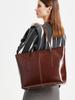 Bolsa Grande de Couro de Vaca Estilo Retrô Bolsa Feminina 2026 Novo Estilo Bolsa Tote Grande Capacidade Couro Genuíno Feminino Versátil Roupas de Trabalho Bolsa de Ombro