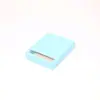 Caja de cartón transparente para manualidades con insignias, ideal para regalos. Cubierta de papel para pulseras. Caja de embalaje para exhibición y almacenamiento.