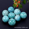 Adornos de bola de piedra Tianhe natural Amazon fabricantes de bolas de cuentas sueltas decoración al por mayor ciencia popular infantil planeta transfronterizo