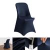 Funda de Silla para Oficina, Sala de Conferencias, Banquete de Bodas de Hotel Escandinavo, Color Puro, Plegable, Elástica, Antideslizante, Resistente al Desgaste, Silla de Comedor
