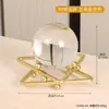 Adornos de Bola de Cristal de Lujo Nórdico, Decoración Creativa para el Hogar para Habitaciones Modelo, Muebles de TV para Sala de Estar, Decoraciones de Escritorio para Oficina