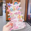 Pinzas para el Cabello Populares de Moda para Niños Niñas Pinzas Laterales para el Cabello Pasadores para Bebés Pinzas Pequeñas Lindas de Verano para Mujer