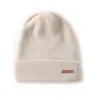 Nuevo Gorro de Cachemira de Color Puro para Otoño e Invierno para Mujer, Cálido y Versátil Gorro de Cachemira Tejido Casual, Gorro de Lana Engrosado