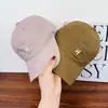 Boné de Baseball Bordado com Letra H Simples Estilo Coreano, Novo Boné Versátil de Verão e Primavera com Topo Macio que Faz o Rosto Parecer Menor, Unissex