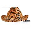 Sombrero de Vaquero Estampado de Vaca Sombrero de Vaquero con Estampado de Caballo Sombrero de Vaquero con Estampado de Leopardo Sombrero de Vaquero con Estampado de Tigre Sombrero Decorativo para Fiesta de Graduación