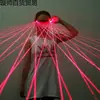 Óculos de Sol Iluminados com LED para Festa, Óculos de Sol Disco, Óculos de Laser Tech Cyberpunk, Luvas a Laser