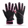 Guantes para Primavera, Otoño e Invierno, Cálidos para Hombres y Mujeres, Forrados de Felpa, Cálidos, Antideslizantes, Forrados de Felpa, A Prueba de Frío, Guantes de Ciclismo Cálidos para Otoño e Invierno con Pantalla Táctil