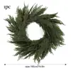 Guirnalda de Pino de Navidad Artificial de Vid para Decoración Navideña de Amazon Transfronteriza, Guirnalda de Vid de Abeto de Norfolk de Goma Suave Simulada