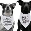 Amazon AliExpress venta caliente mascota DIY toalla triangular toalla babero perro boda toalla triangular babero mascota