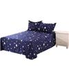 Sábana individual cama doble sábana de verano dormitorio de estudiantes primavera y otoño individual niños cepillado 1,8 algodón lavado 1,5 m