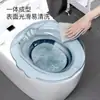 Bacia para bidê de plástico, transparente, para cuidados pós-parto, adequada para idosos e mulheres grávidas, pode ser usada como bacia de vaso sanitário, para banhos medicinais e para tratamento e cuidados com hemorroidas